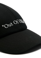 Off-white Out Of Office Cotton cap Black