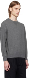 Reigning Champ Gray Cotton Slub Laurel Sweater