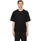 Sacai Black Hank Willis Thomas Edition Pique Zip T-Shirt