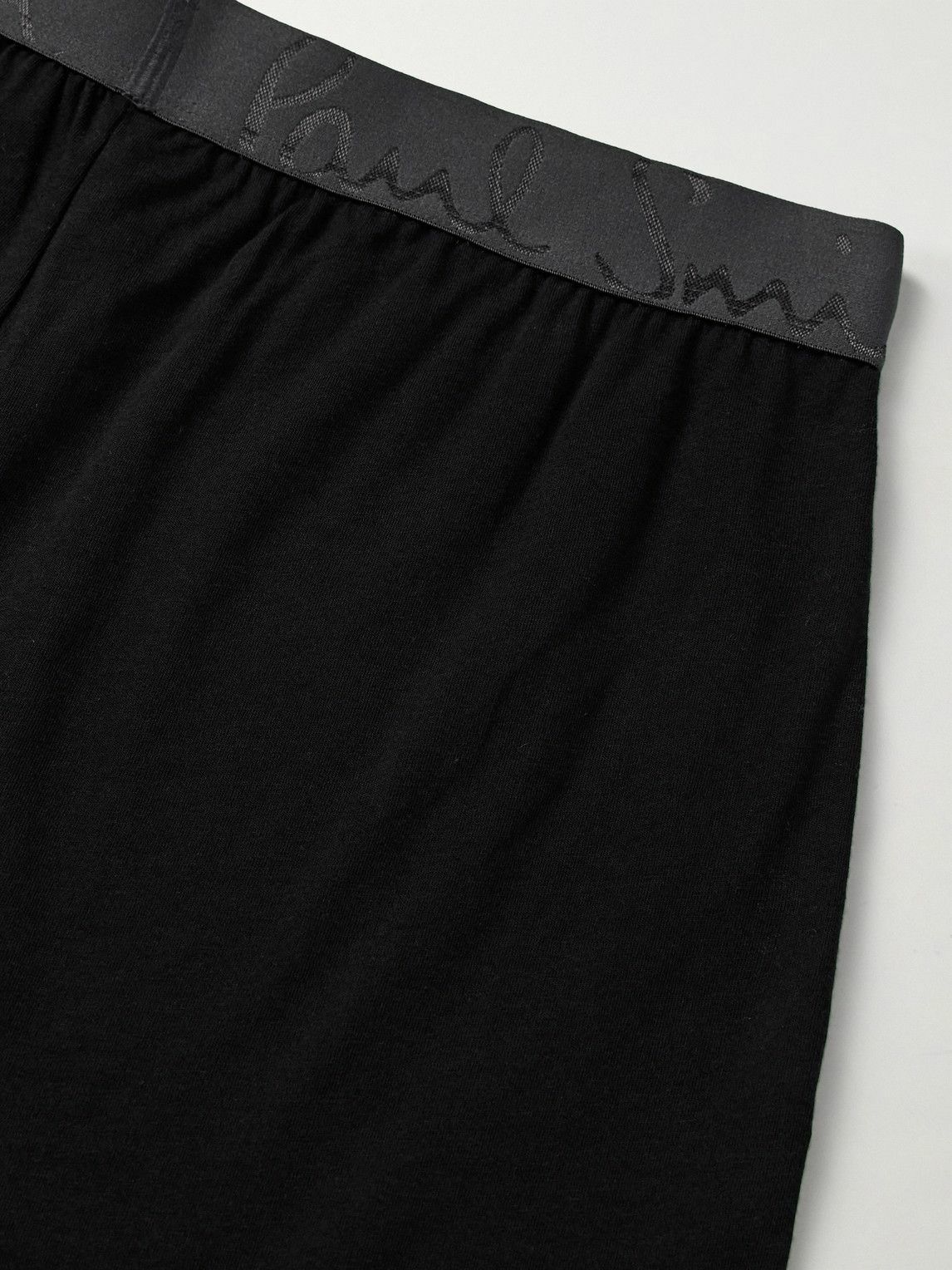 Paul Smith - Elias Cotton-Jersey Pyjama Shorts - Black