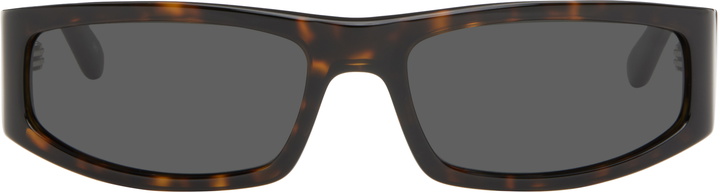 Photo: Courrèges Brown Tech Sunglasses