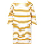 Armor-Lux Women's Stripe Dress in White/Curry
