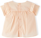 Chloé Baby Pink Ruffled Dress