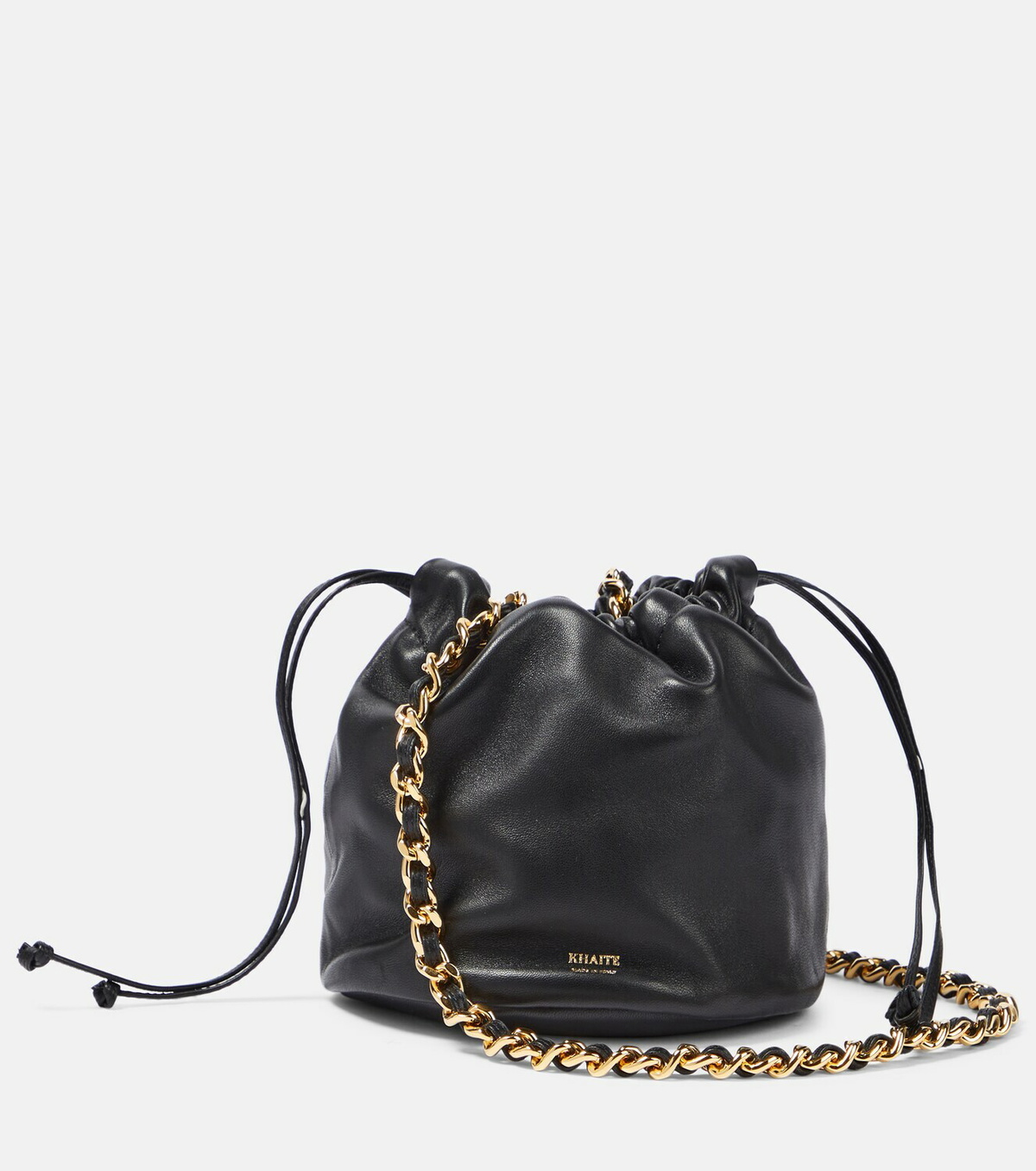 Khaite Aria Small leather bucket bag Khaite