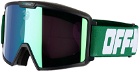 Off-White Green Snow Goggles