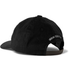 WTAPS - Logo-Embroidered Cotton-Corduroy Baseball Cap - Black
