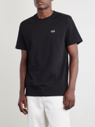LOEWE - Anagram-Embroidered Cotton-Jersey T-Shirt - Black