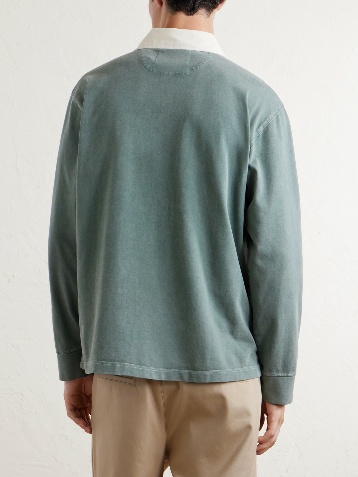 Corridor - Cotton-Jersey Polo Shirt - Green
