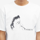 Fucking Awesome Men's Anxiety T-Shirt in White