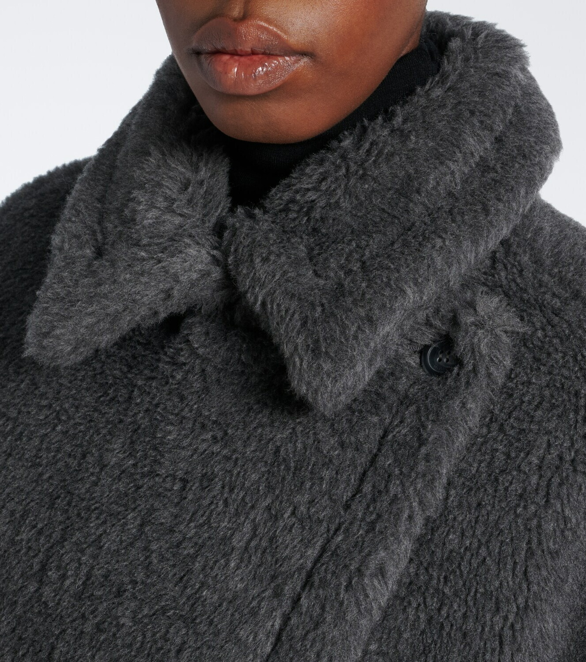 Max Mara Wool, alpaca, and silk cape