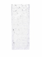 POLSPOTTEN Clear Relief Glass Vase