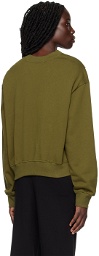 SPENCER BADU Khaki Side Zip Sweater