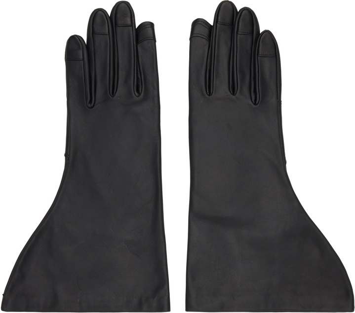 Photo: Rick Owens Black Concordians Gleam Gloves