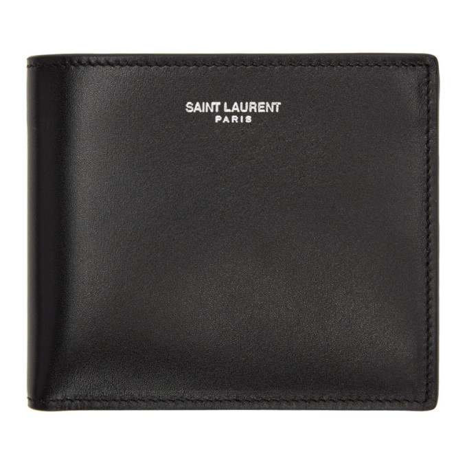 Photo: Saint Laurent Black Skull East/West Wallet