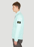 Compass Patch Jacket in Light Blue