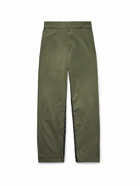 Moncler Genius - 5 Moncler Craig Green Tapered Gabardine and Nylon Trousers - Green