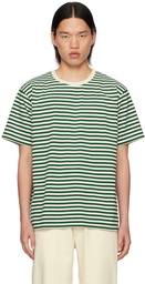 nanamica Green & Beige COOLMAX T-Shirt