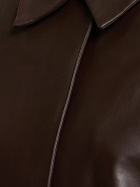 ST.AGNI Cocoon Leather Jacket