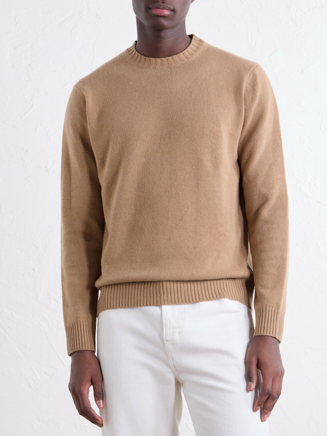 De Petrillo - Merino Wool and Cashmere-Blend Sweater - Brown