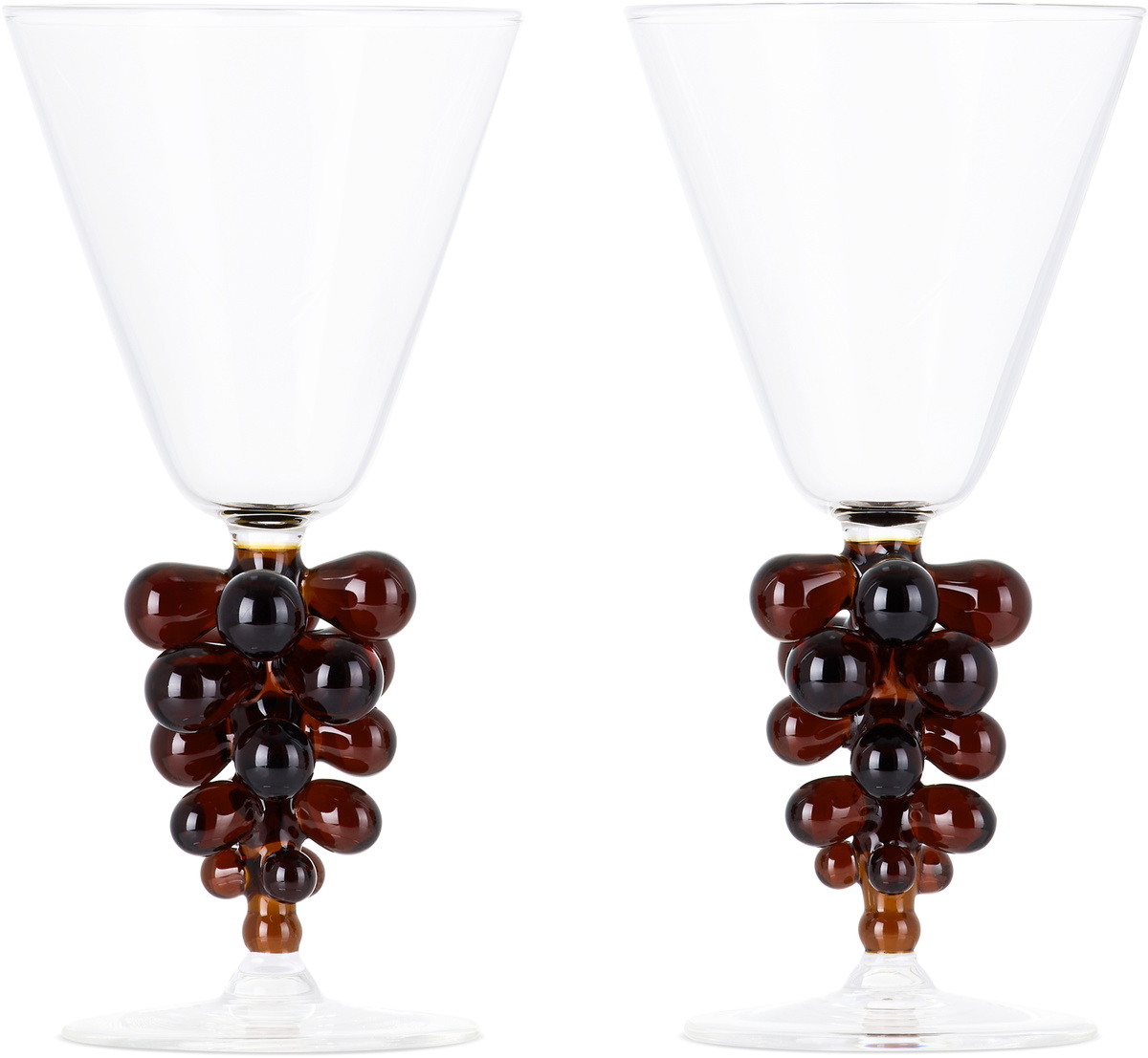 Maison Balzac Burgundy Bordeaux Wine Glass Set