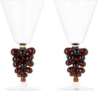 Maison Balzac Burgundy Bordeaux Wine Glass Set