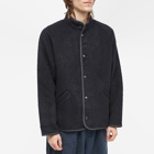 Arpenteur Men's Contour Wool Fleece Jacket in Midnight Blue