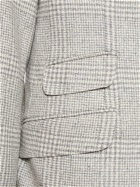BRUNELLO CUCINELLI - Tartan Wool & Silk Suit