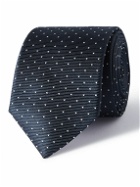 Lanvin - 7cm Polka-Dot Silk-Faille Tie