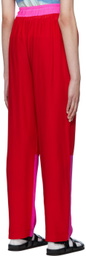 KkCo Red Drawstring Lounge Pants