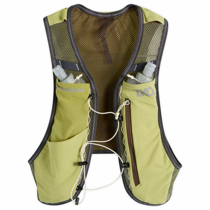 Photo: Pas Normal Studios Men's x Salomon T.K.O. Race Skin 2 in Sweat Pea/Deep Lichen