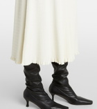 Proenza Schouler White Label Stina ribbed-knit midi skirt