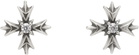 Emanuele Bicocchi Crest Crystal Earrings