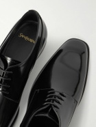 SAINT LAURENT - Stanton Leather Derby Shoes - Black