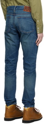 RRL Blue Grandfalls Jeans