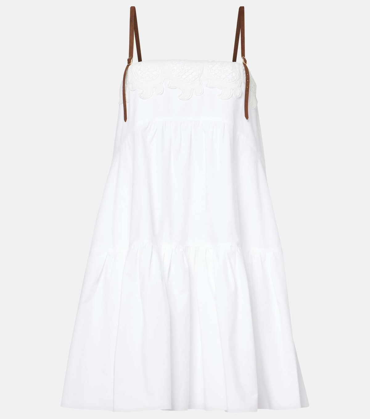 Dorothee Schumacher Poplin Power cotton-blend minidress