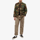 Stan Ray Men's Four Pocket Jacket in Woodland Camo Ripstop