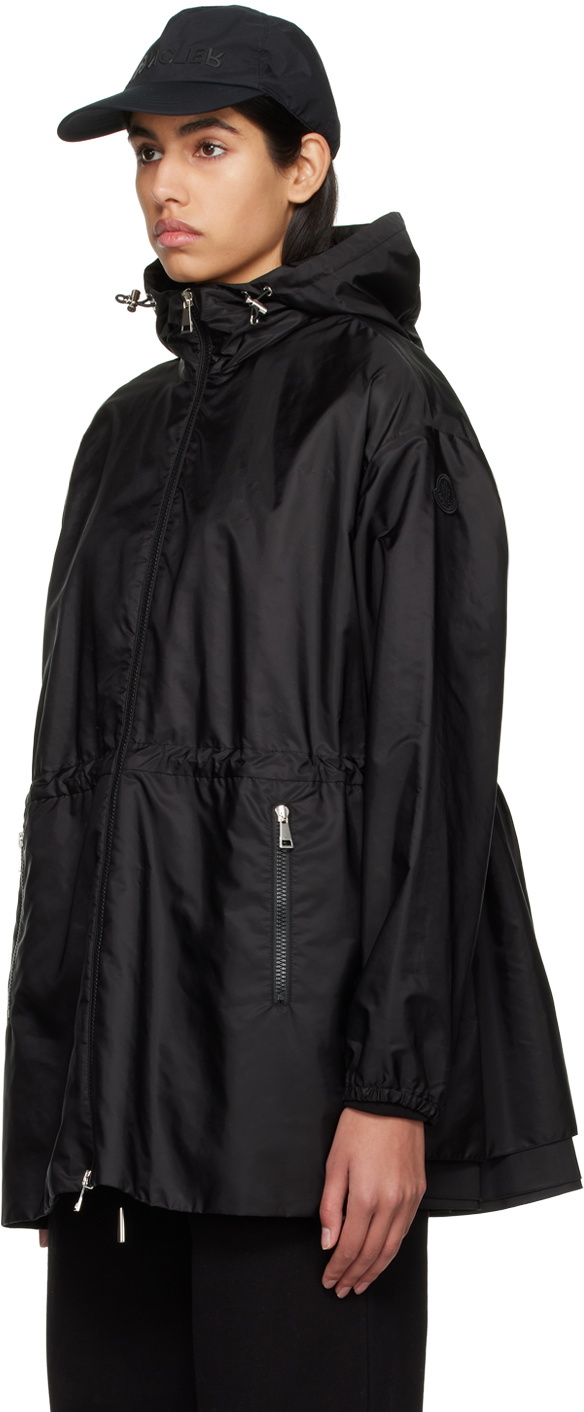 Moncler Weteジャケット ★関税込 Black Wete Hooded Jacket - Windbreakers & Raincoats for