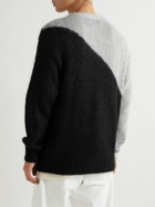 NOMA t.d. - Hand-Dyed Knitted Cardigan - Black