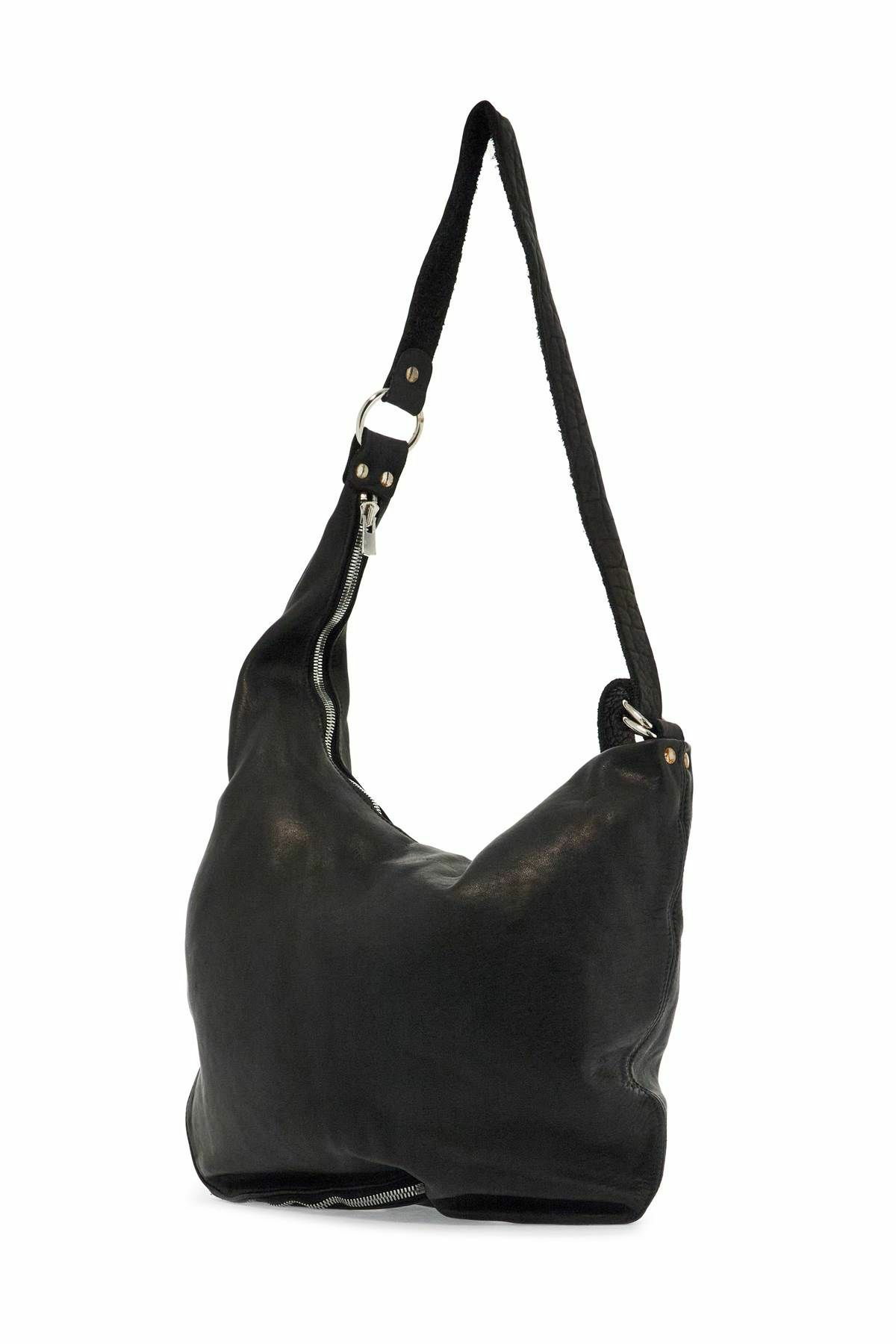 バッグ GUIDI HOBO BAG BLACK GUIDI black horse leather crossbody bag with zip Black Guidi