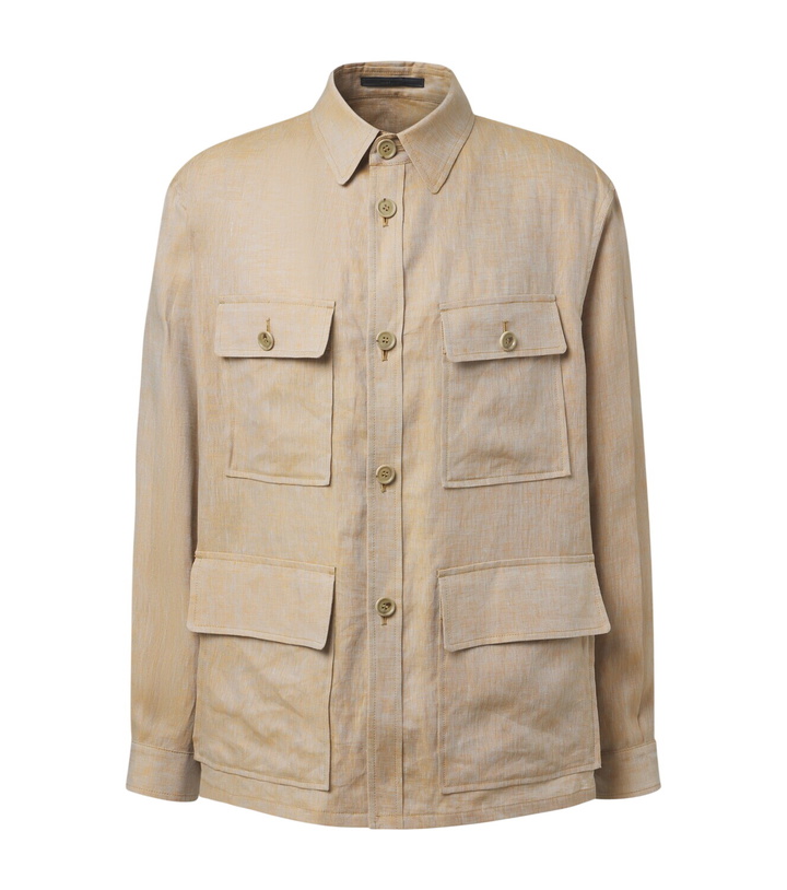 Photo: Giorgio Armani Linen overshirt