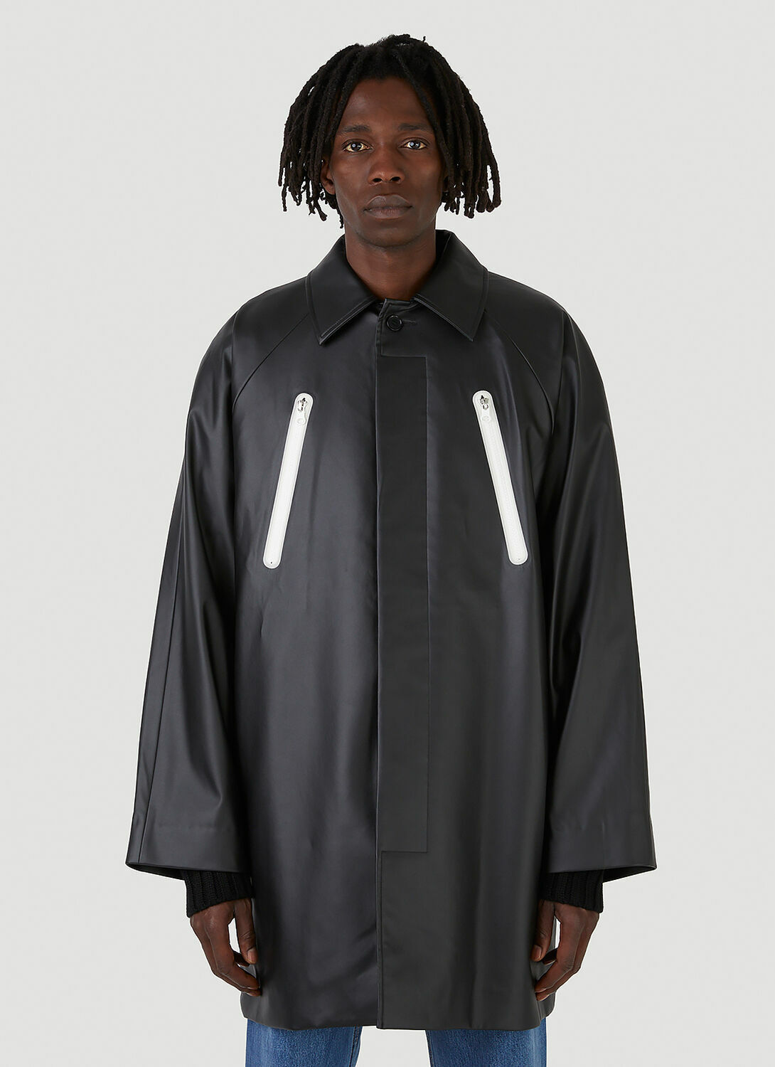 Wynn Hamlyn Raglan Zipped Coat