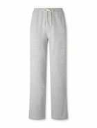 The Elder Statesman - Daily Cotton and Cashmere-Blend Jersey Sweatpants - Gray
