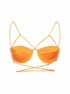 JACQUEMUS Le Haut De Maillot Signat Bikini Top