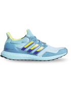 adidas Originals - UltraBoost 1.0 DNA Rubber-Trimmed Primeknit Sneakers - Blue