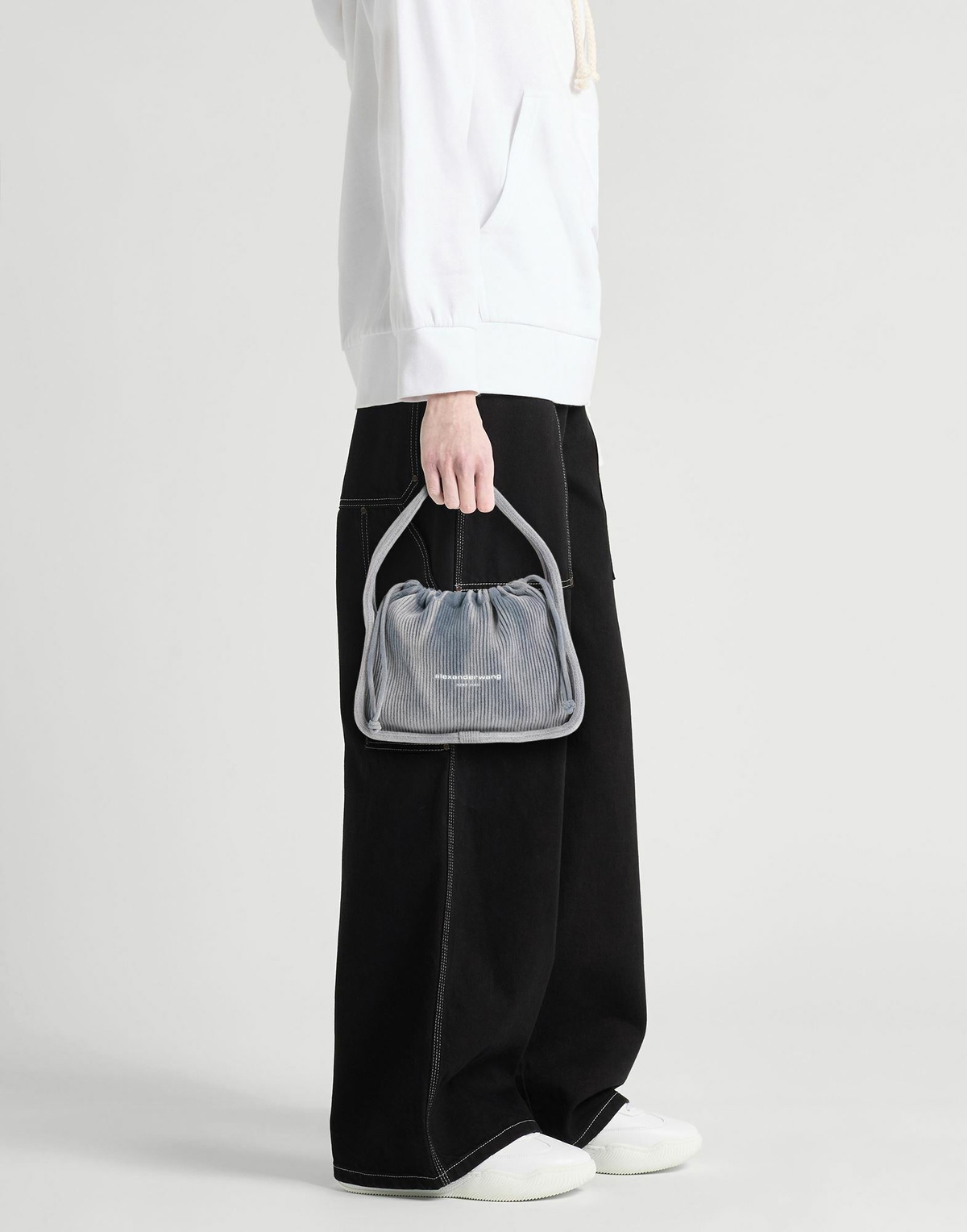 Alexander Wang Womens Handbag Slate in Blue
