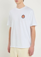 Malbon Bermuda Maxwell Logo-print Cotton T-shirt White