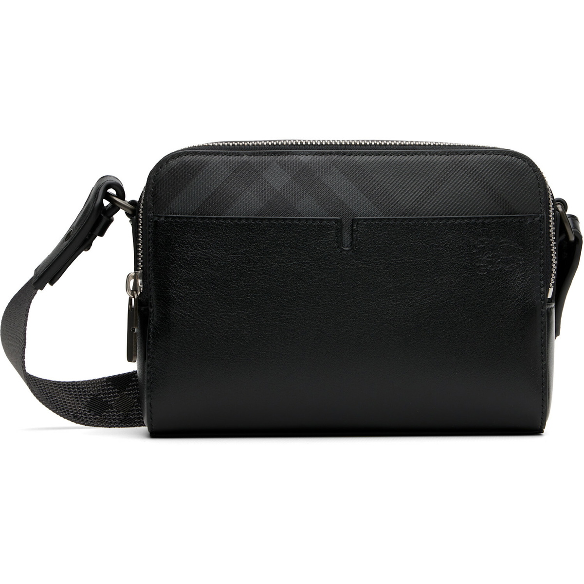 Burberry Black Pop Check Crossbody Bag