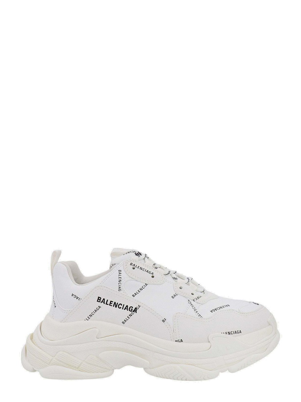 Photo: Balenciaga Triple S White   Mens