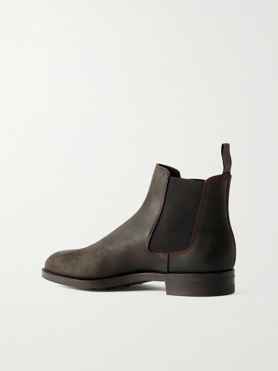 Edward Green - Govan Suede Chelsea Boots - Brown