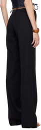 Dsquared2 Black Plunged Tailor Trousers